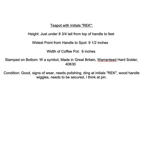 CHELTENHAM AND COMPANY TEA & COFFEE SERVICE - Picture 14 of 16